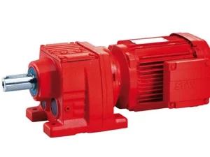 SEW-Eurodrive red electric gear motor