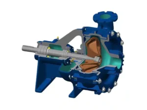 Trillium WEMCO pump cutaway showing internal components