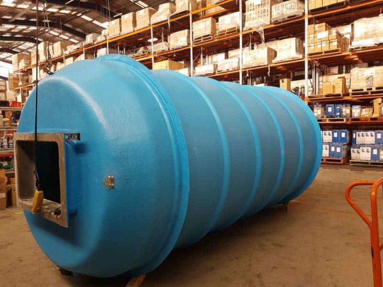 Manufacturing FRP Pump Station