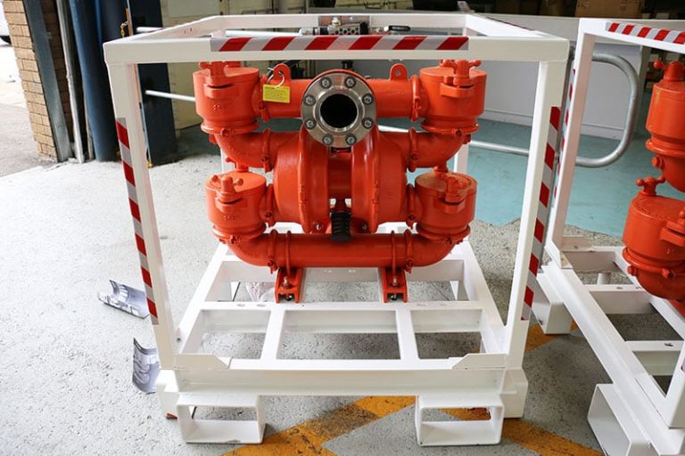 wilden T20 cast iron pumps outlet