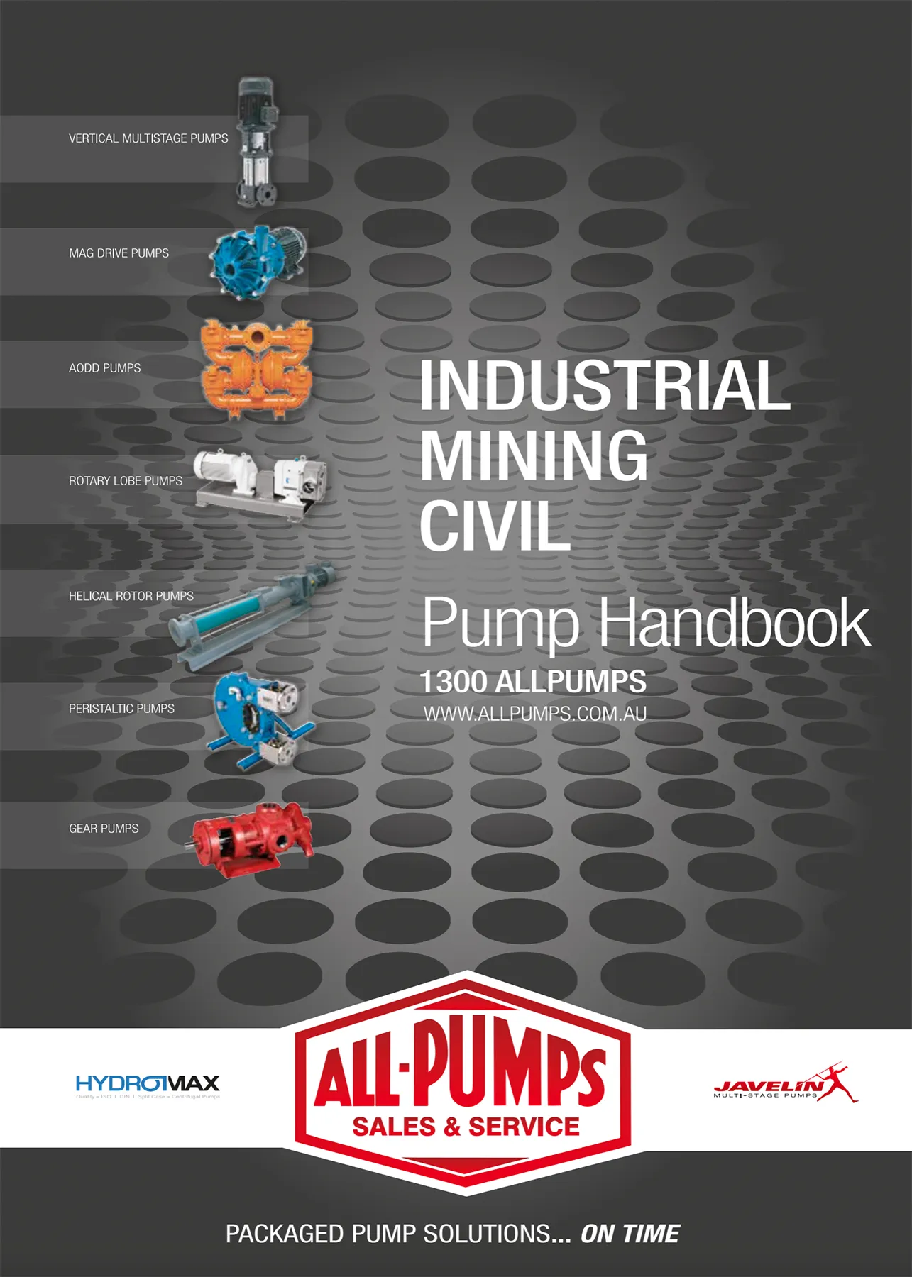 Cover of the All Pumps Industrial, Mining and Civil Pump Handbook