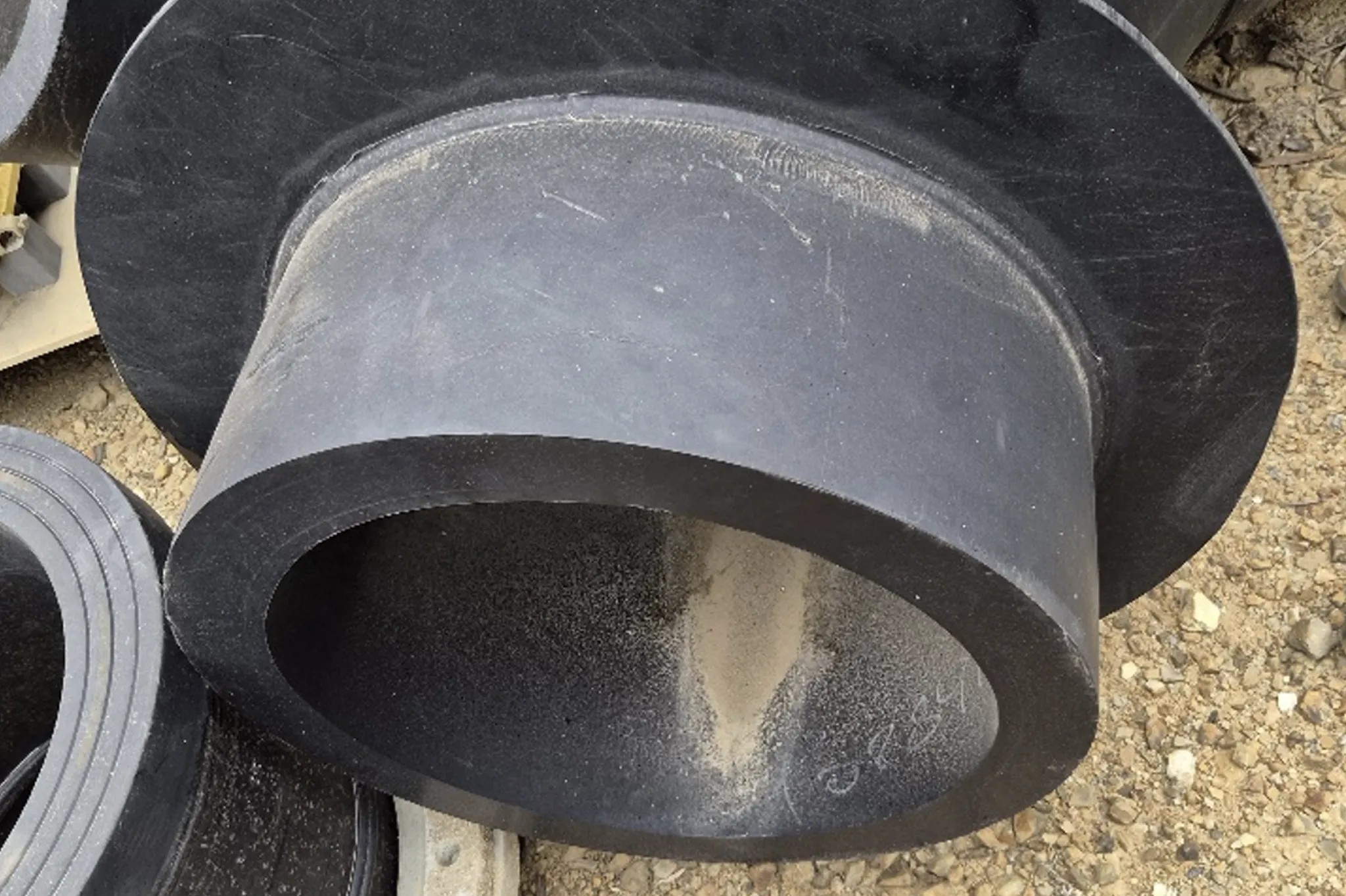 500mm ID HDPE Suction Elbow